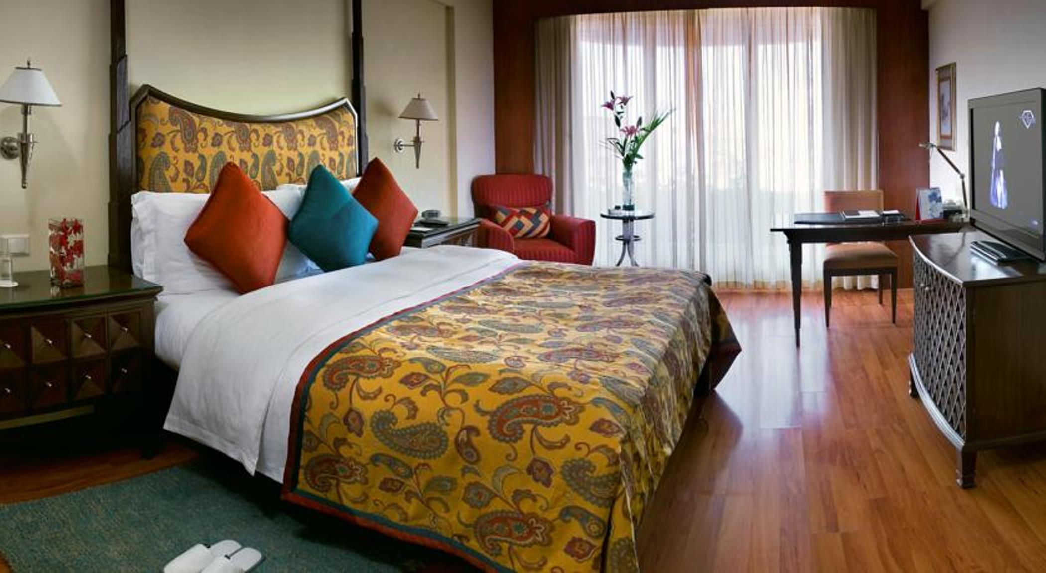 Hotel The Lalit Bombaj Exteriér fotografie A room at the Taj Bengal