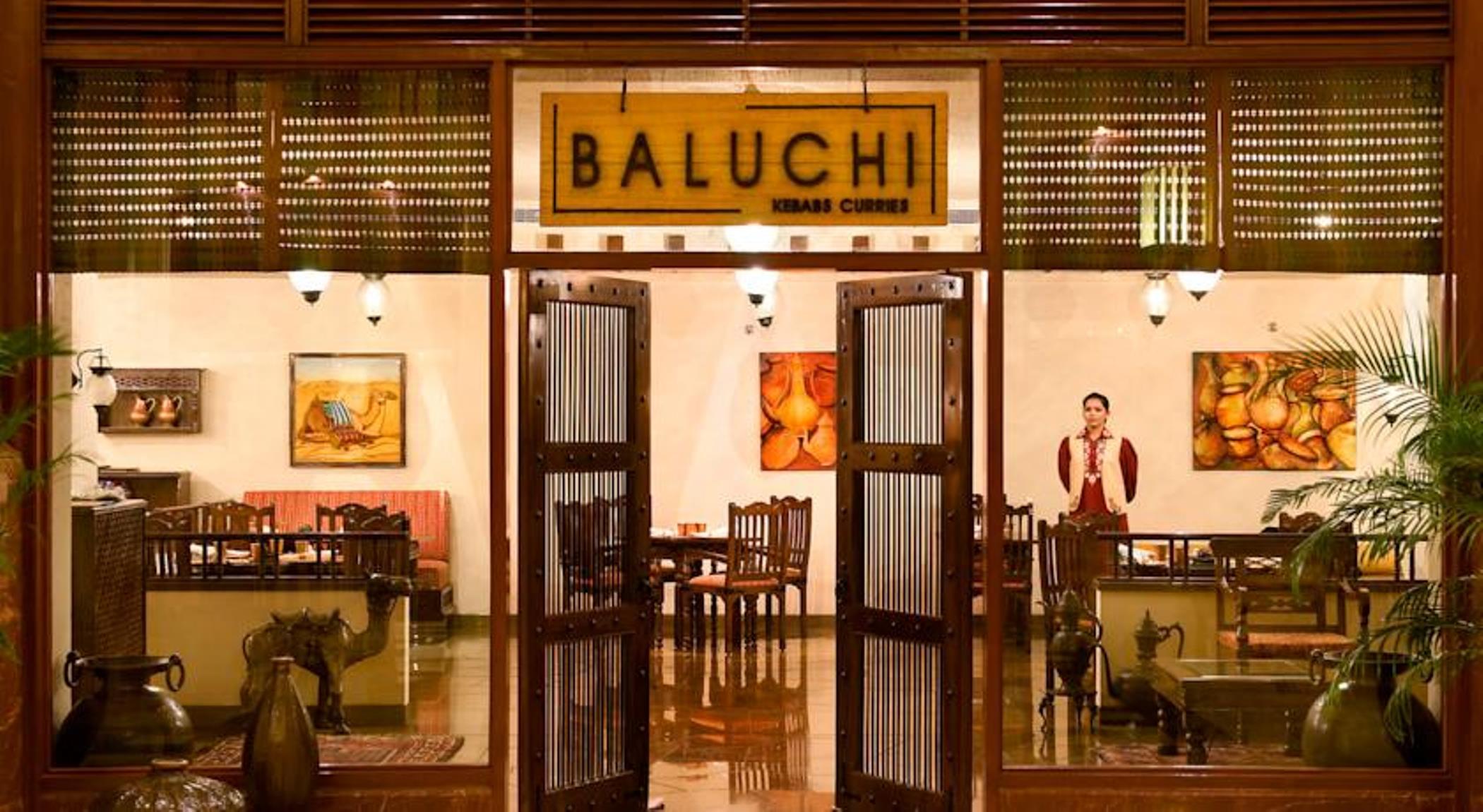 Hotel The Lalit Bombaj Exteriér fotografie A Baluchi restaurant in Hyderabad